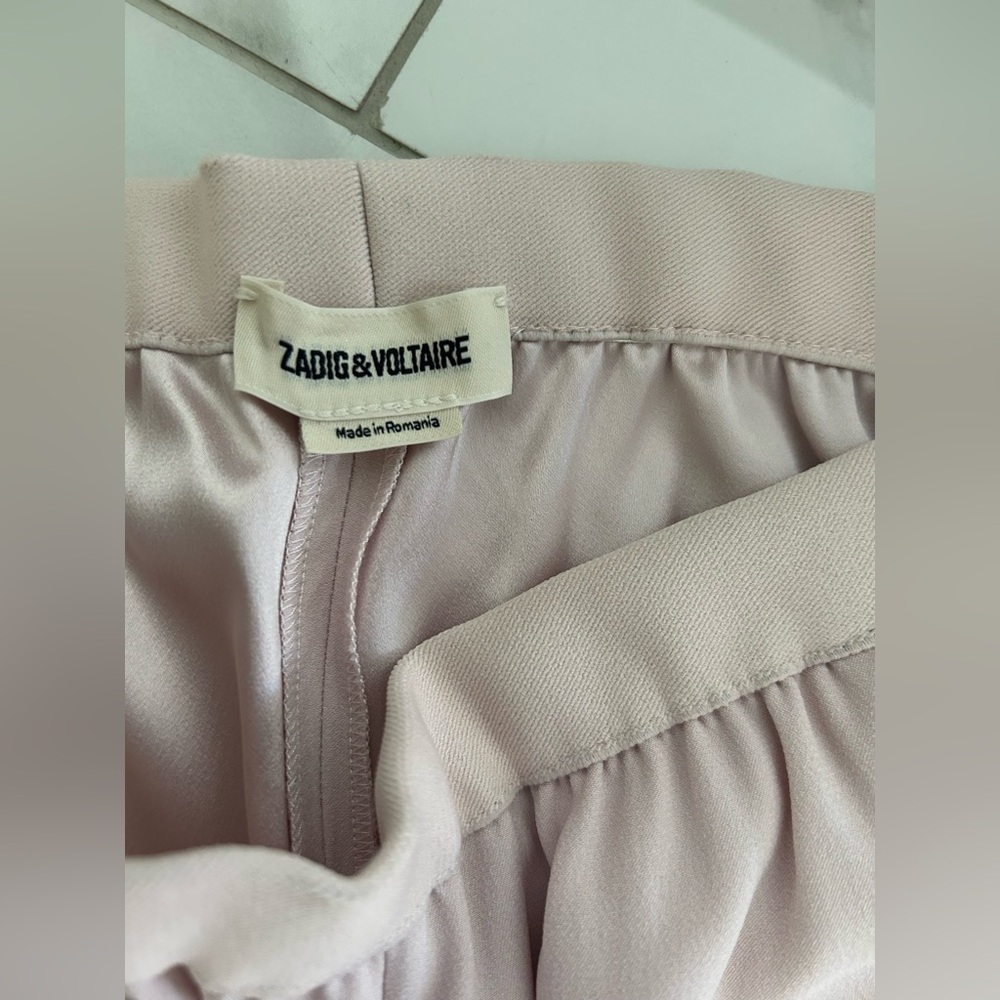 Zadig & Voltaire Paula Band Tuxedo Pants Size 36/4 - Picture 11 of 13